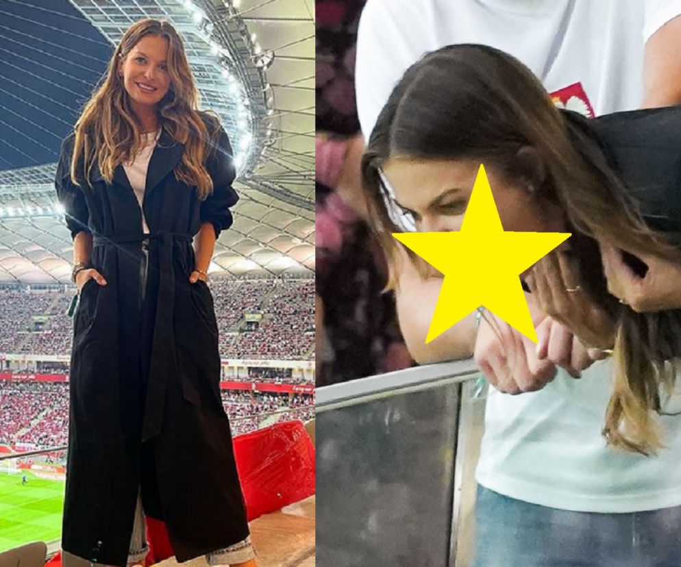 Anna Lewandowska pokazywała język