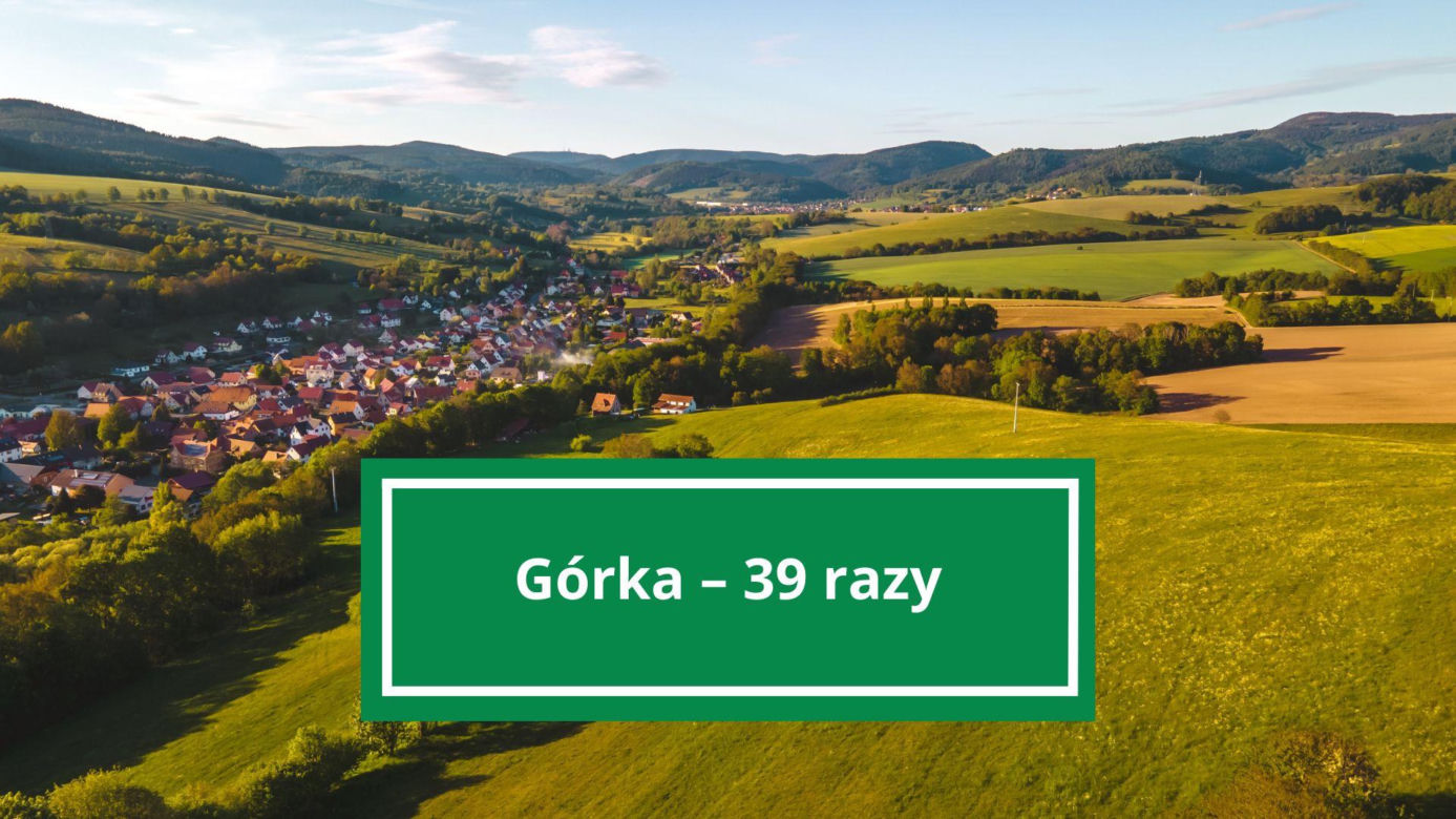 Te nazwy wsi na Podkarpaciu powtarzają się najczęściej. Nawet ponad 100 razy! 