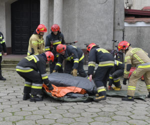 Ćwiczenia w szpitalu wolskim w przeciwdziałaniu rozprzestanianiu się koronawirusa