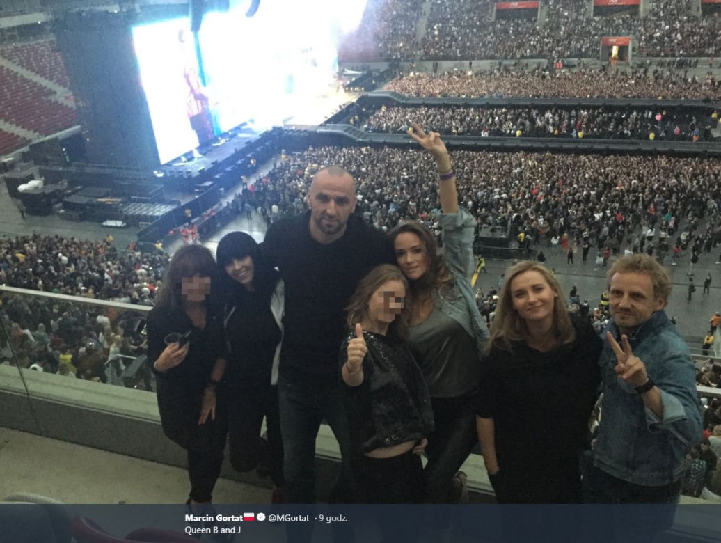 Gwiazdy na koncercie Beyonce w Warszawie