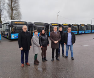 Nowe chińskie autobusy elektryczne marki Yutong w Siedlcach