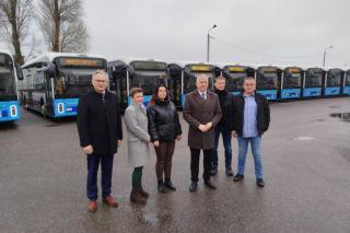 Nowe chińskie autobusy elektryczne marki Yutong w Siedlcach
