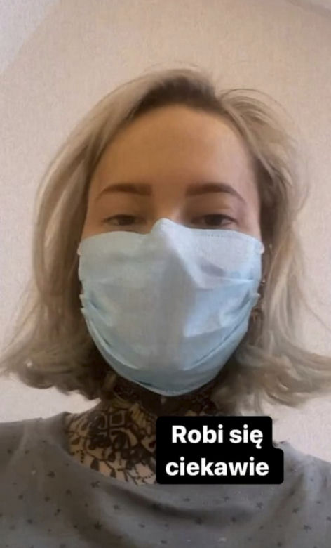 Monika Miller pod tlenem