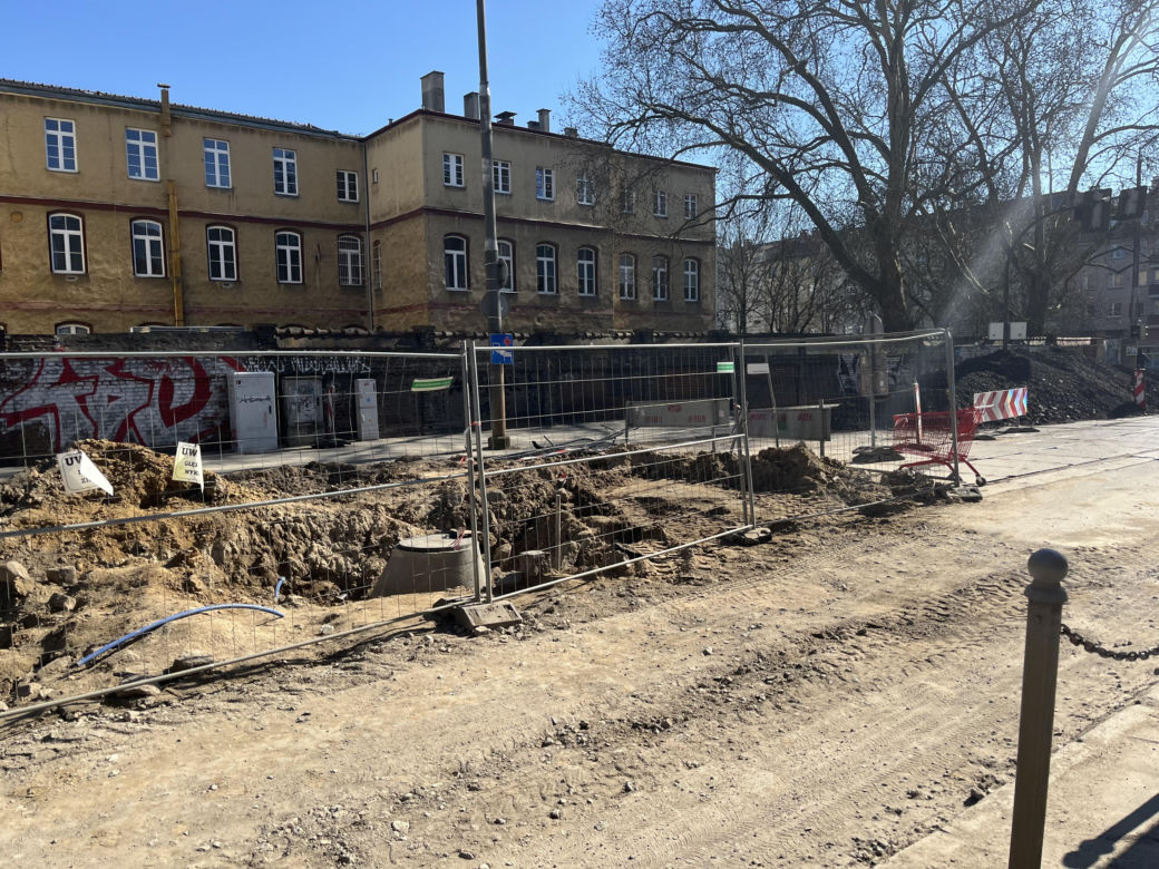 Remont na al. Powstańców Wielkopolskich
