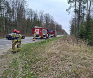 Wypadek na drodze Starachowice - Lubienia