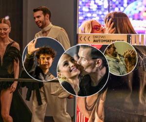 Kulisy Tańca z Gwiazdami. Gdy emocje opadły, nadal dużo się działo. Buziaki, bojówki, tajemnicza blondynka i pies