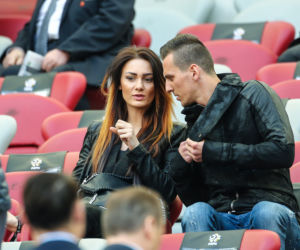 ARKADIUSZ MILIK Z DZIEWCZYNĄ JESSICĄ ZIÓŁEK