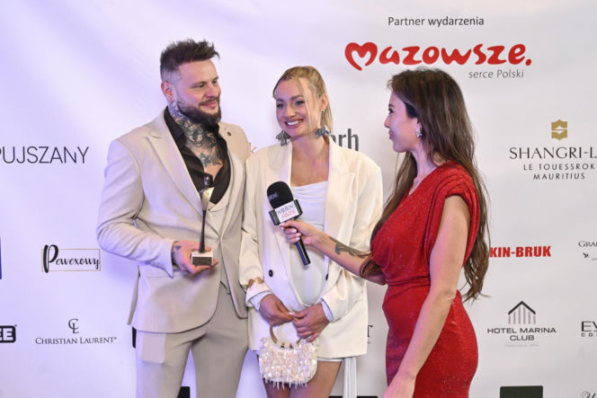 Wałęsa, Doda i Najman z żoną na gali "Osobowości i Sukcesy"