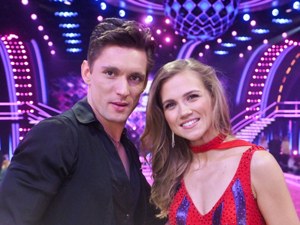 Filip Gurłacz i Agnieszka Kaczorowska