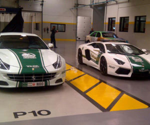 Ferrari FF police Dubai