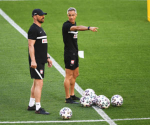 Pierwszy trening reprezentacji Polski na stadionie w Gdańsku
