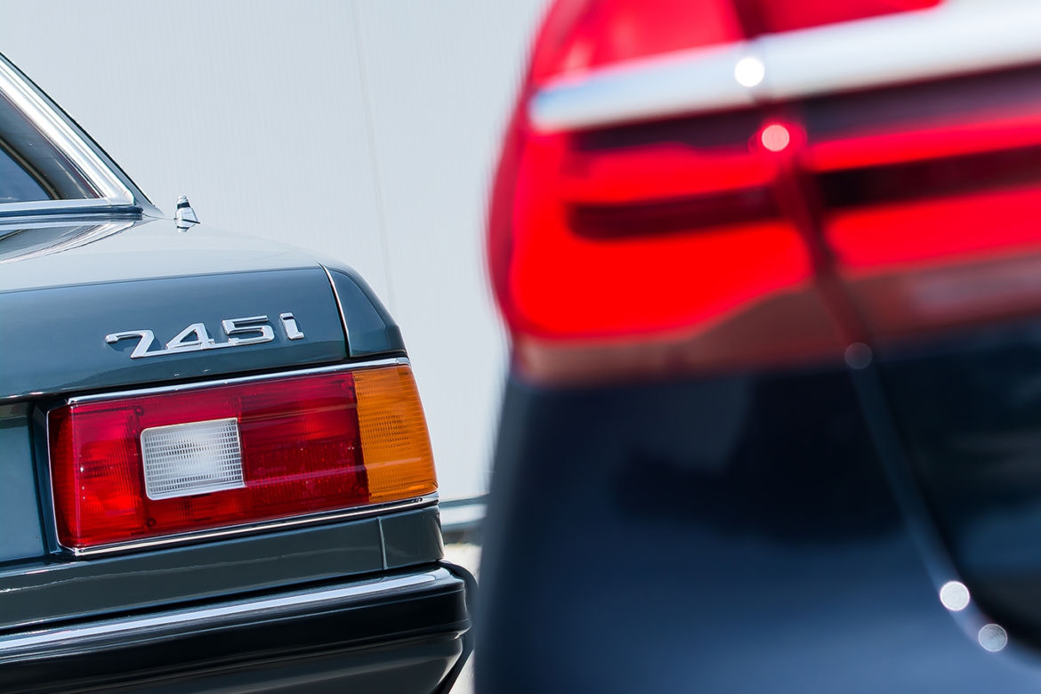 BMW 750Ld xDrive G12 & BMW 745i E23