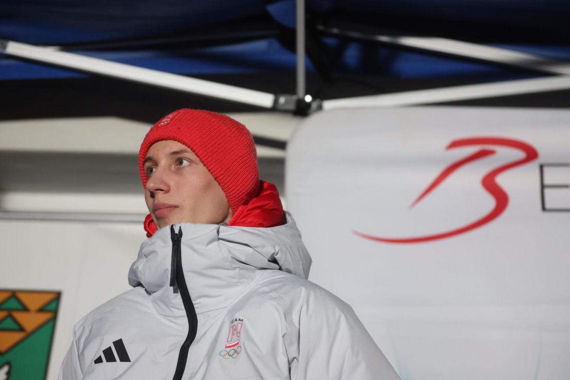 Kacper Tomasiak powitany po IO w rodzinnych stronach