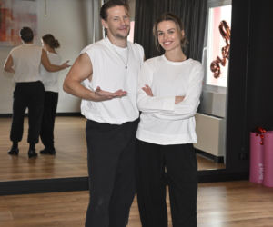 Sebastian Fabijański na probach do Tańca z Gwiazdami