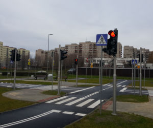 Miasteczko ruchu drogowego w Sosnowcu