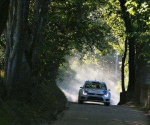 Rajd Polski 2014 wygrał Sebastien Ogier,  Volkswagen Polo R WRC