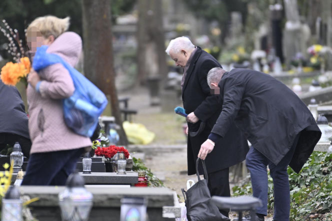 Tak Jarosław Kaczyński spędził Wielką Sobotę