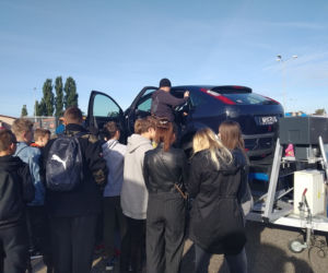 Jak uczniowie doświadczali drogowych symulacji. 