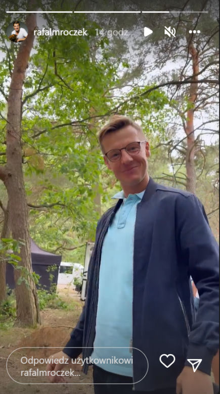 M jak miłość. Zamiana Pawła (Rafał Mroczek) w Piotrka (Marcin Mroczek)