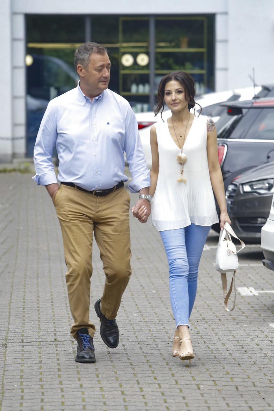 Jacek Rozenek i Maria Samuel