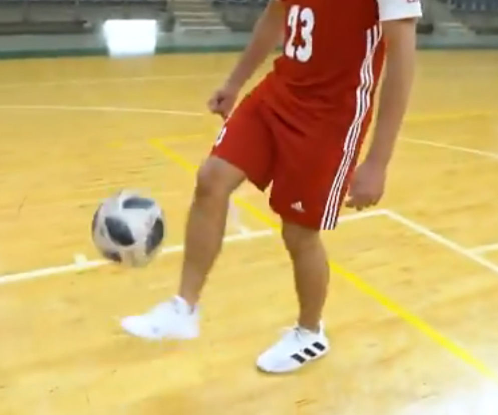 Siatkówka, piłka nożna, Jakub Popiwczak, żonglerka, Euro 2020