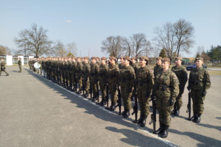 Chorągiew dla Ośrodka WOT