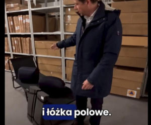 Schron powstaje w metrze. Tysiące łóżek, koców i śpiworów!