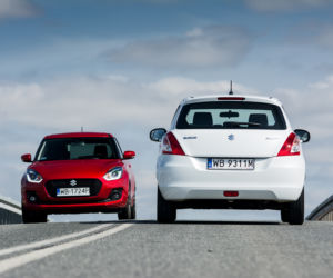 Dwie generacje Suzuki Swift