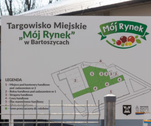 Bartoszyce: Otwarcie nowego targowiska miejskiego Mój Rynek. Mieszkańcy zyskali nowoczesne miejsce do handlu