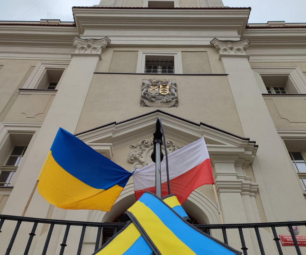 Manifestacja na leszczyńskim rynku
