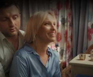 M jak miłość odc. 1921. Dorota (Iwona Rejzner), Bartek (Arkadiusz Smoleński)