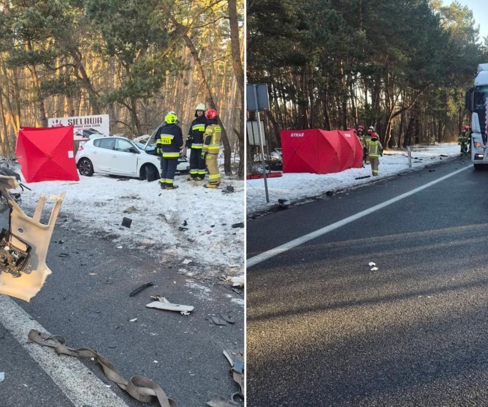 Tragiczny wypadek pod Włocławkiem. Nie żyje młody kierowca