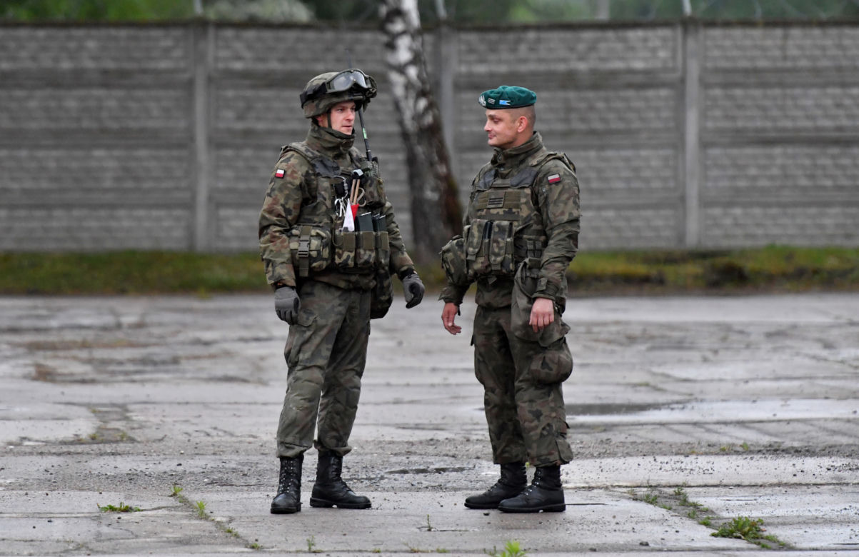 SZCZECIN WYJAZD NA POLIGON 12 BRYGADY ZMECHANIZOWANEJ