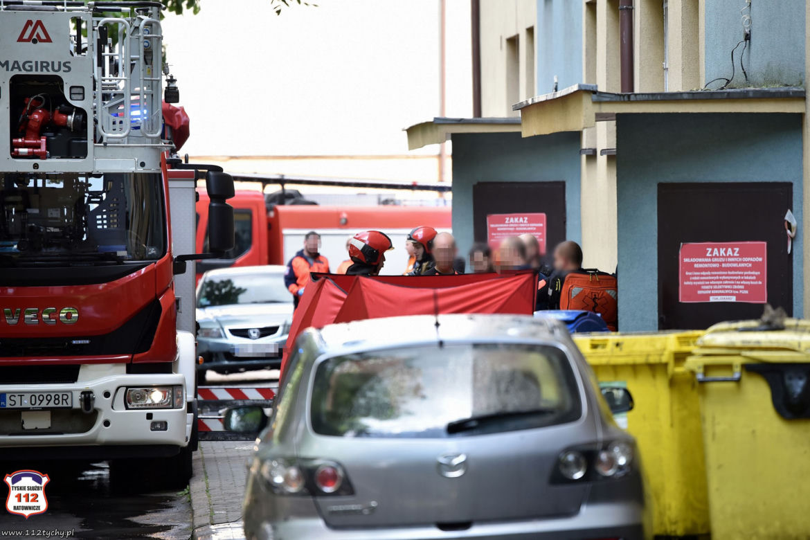 Tragiczny pożar w Tychach