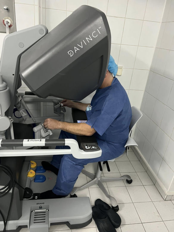 Pierwsza operacja robotyczna w zamojskim Szpitalu Papieskim