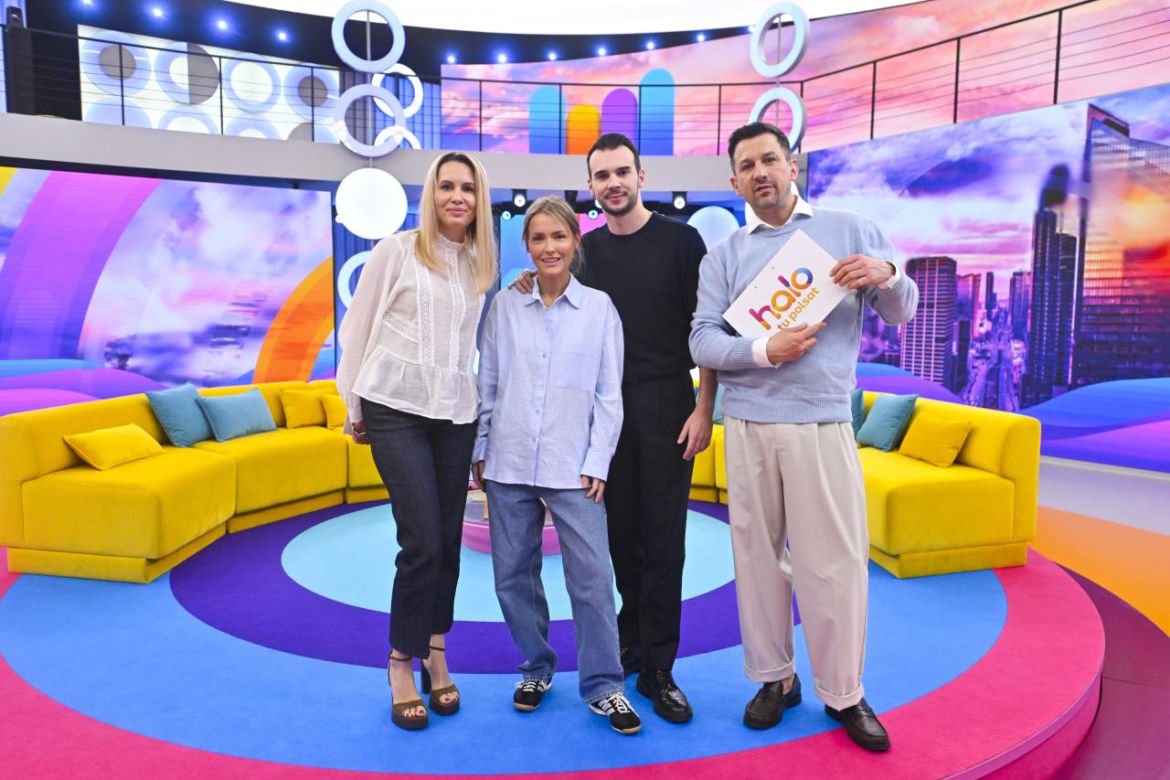 Albert Kosiński, Olga Frycz w "halo tu Polsat"