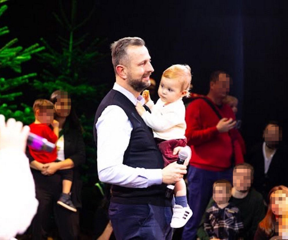 Urocze mikołajki Kosiniaka-Kamysza z żoną i dziećmi