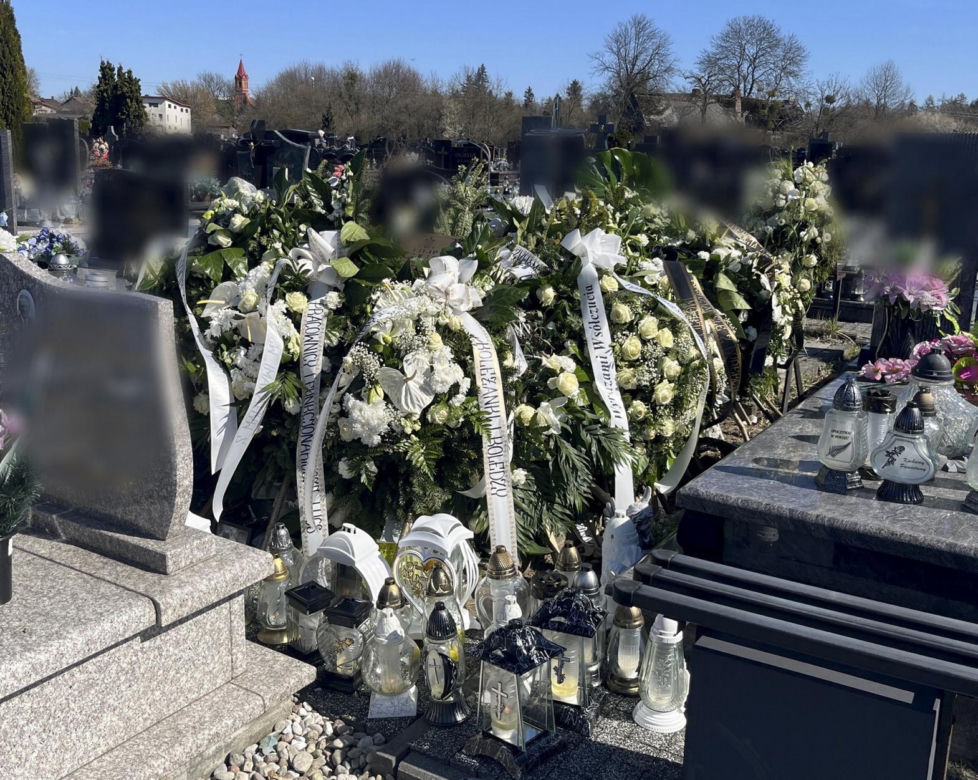 Grób 18-letniego Filipa, który zginął w tragicznym wypadku w Chełmie
