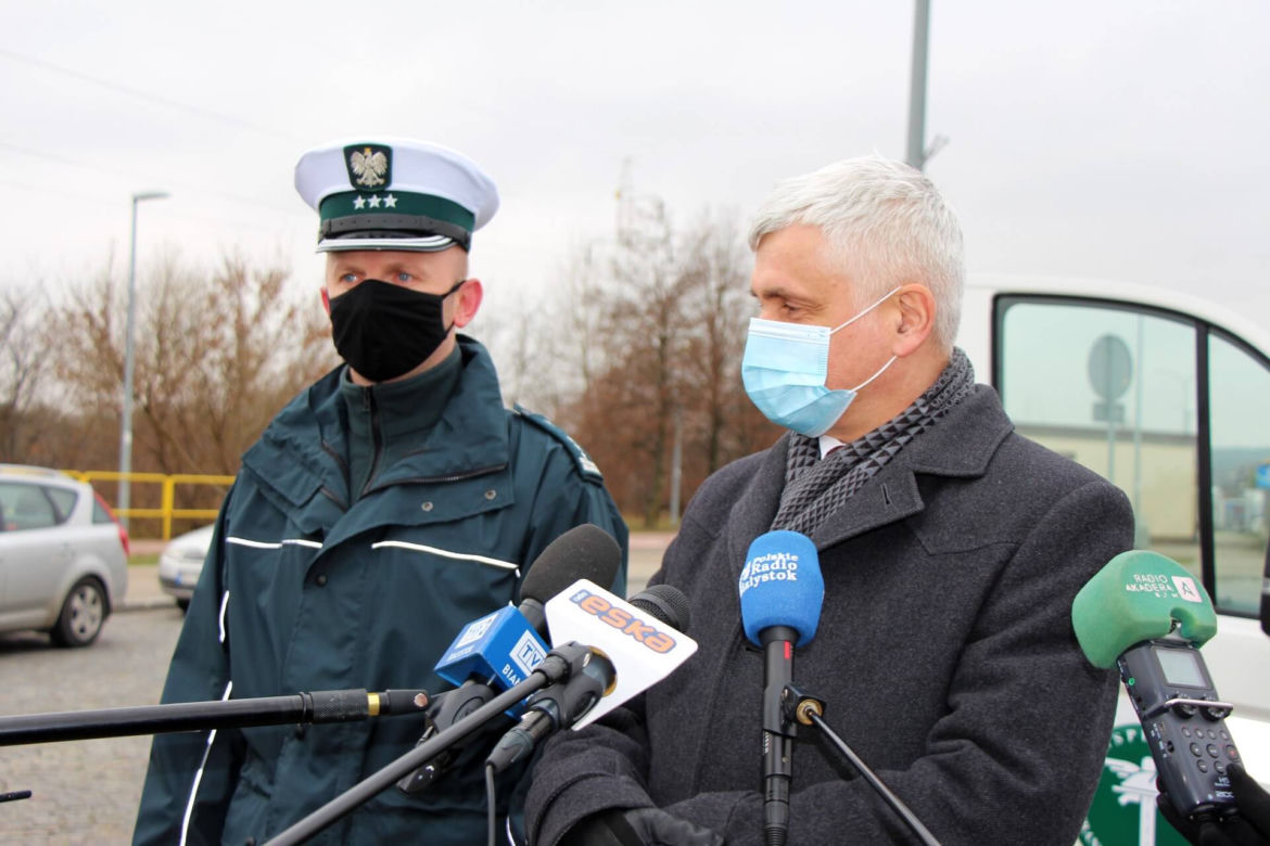 Nowy radiowóz na podlaskich drogach. Kontrole staną się jeszcze skuteczniejsze [ZDJĘCIA]