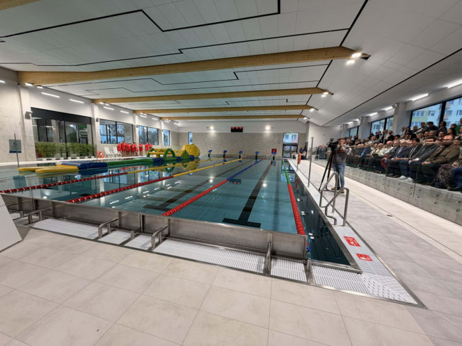 Otwarcie nowego basenu w Grudziądzu