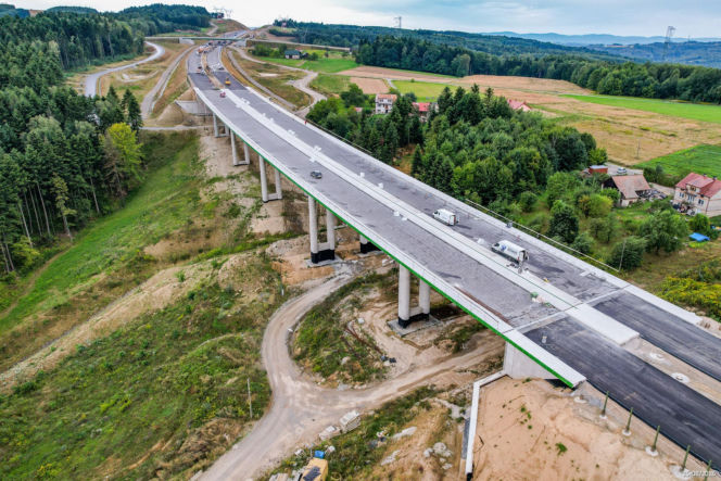 Budowa drogi S19. Najwyższa estakada w Polsce