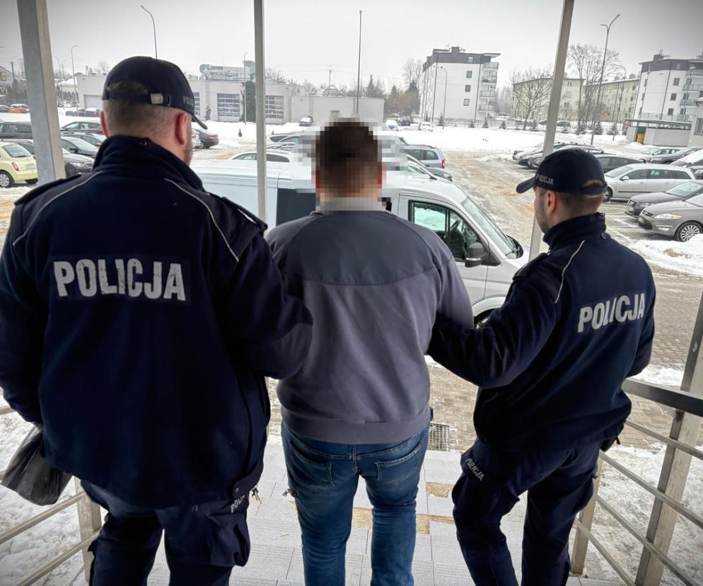 Polaki: Ukradł alkohol na stacji paliw i potrącił  ekspedientkę 