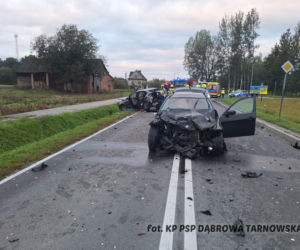 Groźny wypadek w miejscowości Borki koło Szczucina