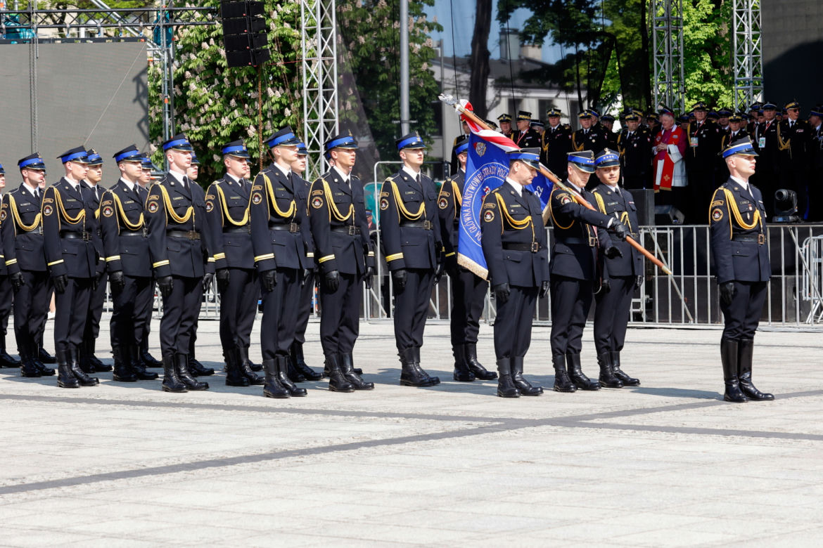 Pielgrzymka strażaków na Jasną Górę