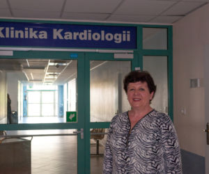 Pani Bożena po zawale wywołanym alkoholem czuje się świetnie
