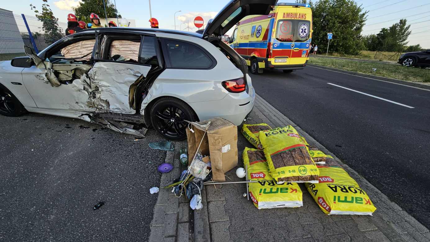 Tragiczny wypadek w Ostrowie Wielkopolskim. Nie żyje młody strażak OSP