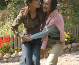 Joanna Jabłczyńska i Danuta Stenka