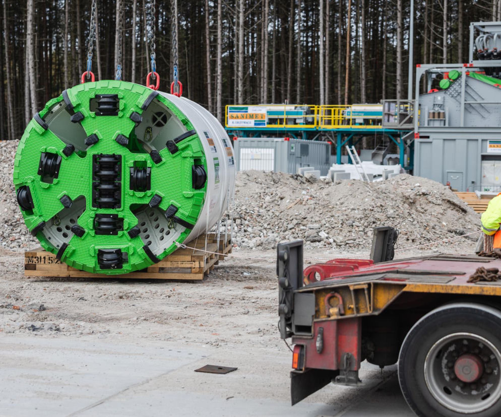 Maszyna TBM wydrąży tunel pod plażą i Zatoką Gdańską, bez ingerencji w środowisko