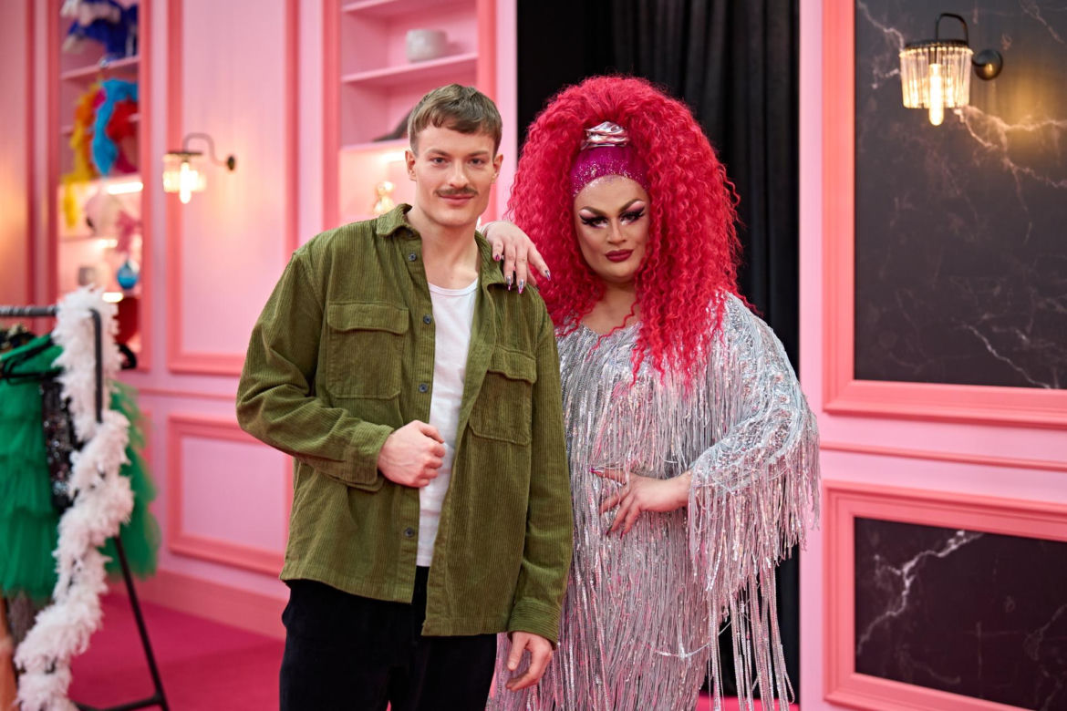 Adelon i Tadeusz Mikołajczak  w "Czas na Show. Drag Me Out!"