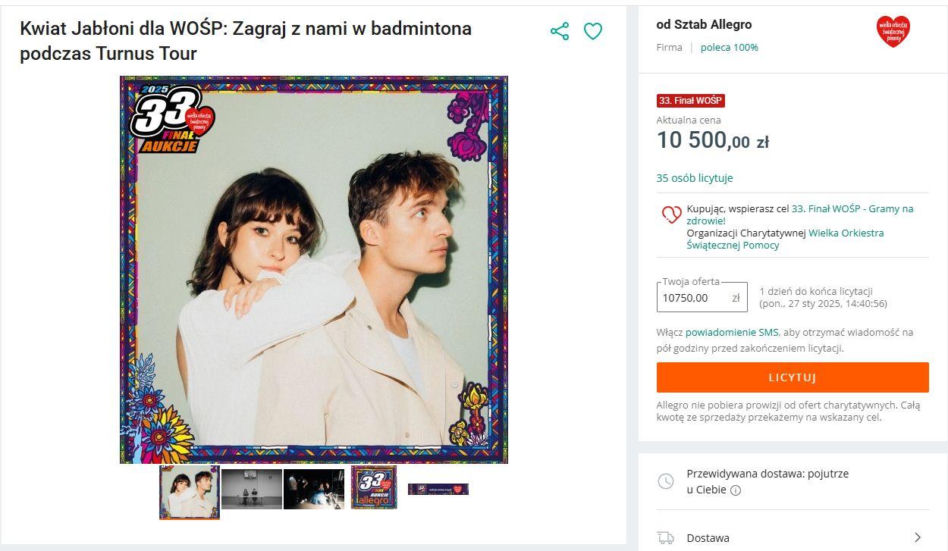 Tak gwiazdy grają z WOŚP